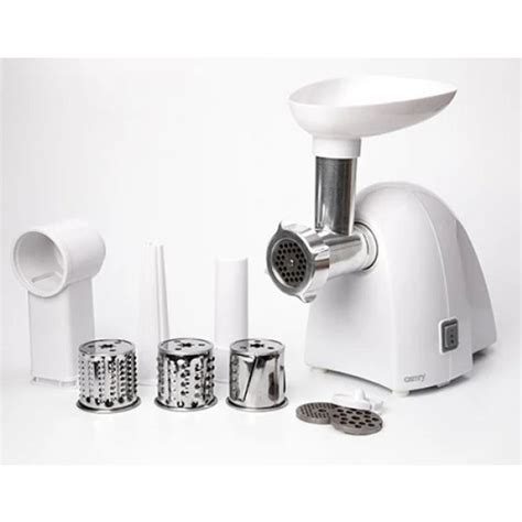 Мясорубка Camry CR 4802 на 2 передачи с ножом из нержавеющей стали + 2 ...