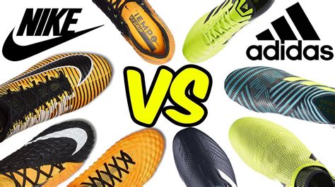 Adidas Vs Nike Who Has The Best Football Boots Youtube