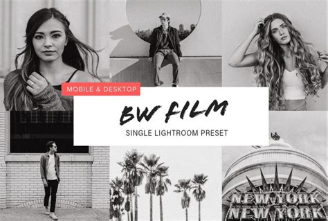 15+ Black and White Lightroom Presets Download - Graphic Cloud