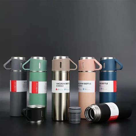 Kitchen Guru Bd A Grade Vacuum Flask Set For Hot And Cold Stainless Steel Insulated
