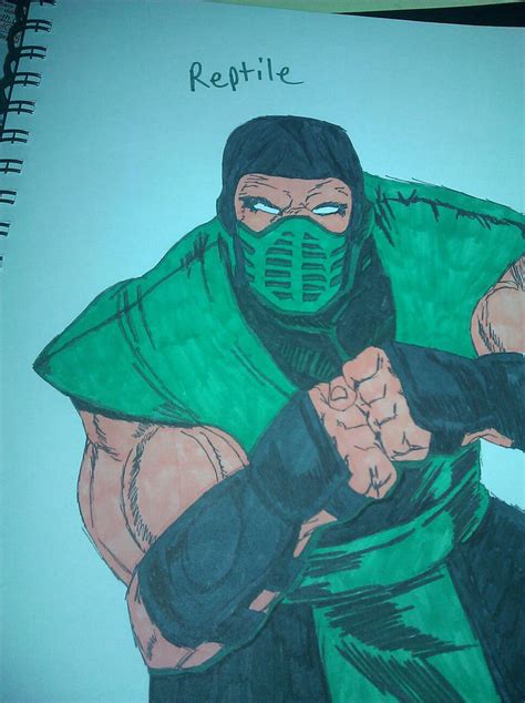 Mortal Kombat Reptile By Mikeg2007 On Deviantart