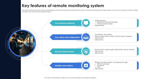 Optimization Of IoT Remote Monitoring Key Features Of Remote Monitoring ...