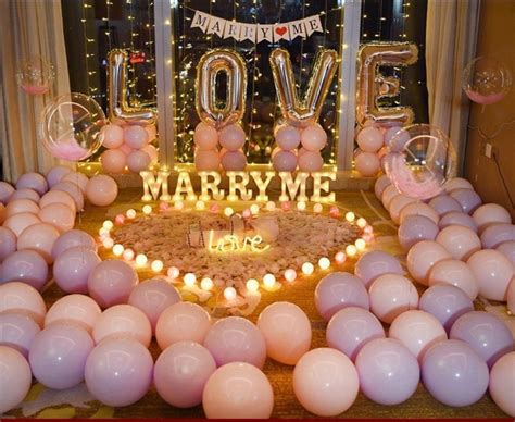 Proposal Balloon Proposal Decoration Marry Me Marriage Proposal