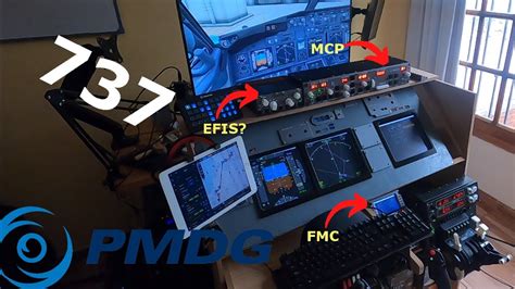 Setup Simulador De Vuelo Casero 737 Home Cockpit Flight Simulator