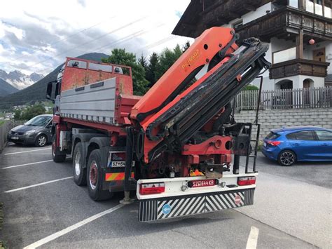 Gebrauchte LKW MAN TGS Allrad Mit Palfinger Kran Gebraucht Kaufen