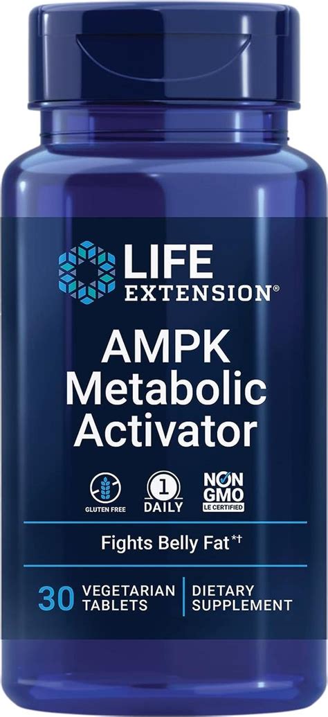 Life Extension AMPK Metabolic Activator / Активатор метаболизма АМПК 30 ...