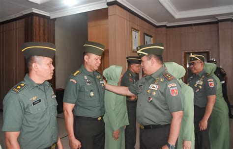 Pangdam Pattimura Pimpin Langsung Laporan Korps Kenaikan Pangkat