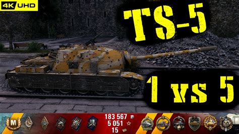 World Of Tanks Ts 5 Replay 9 Kills 4 3k Dmg Patch 1 6 1 Youtube