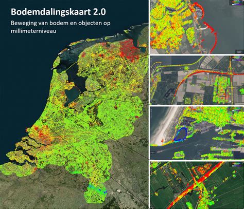 Nieuwe Bodemdalingskaart Biedt Inzicht In Verzakkingen Van Objecten