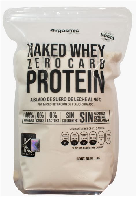 Proteina Orgasmic Naked Whey Zero Carb 2 20lb 1kg Envio Full Mercado