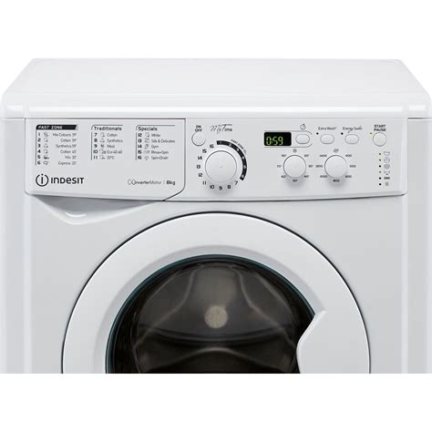 Indesit Ewd81483wukn 8kg Washing Machine 1400 Rpm D Rated White 1400 Rpm 8050147618998 Ebay