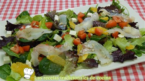 Ensalada De Ahumados Con Vinagreta Agridulce