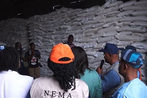 Ogun NEMA SEMA Distribute Relief Materials To Flood Victims