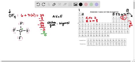 Solved Given The Following Molecule Of4 1 Draw The Lewis Dot Structure 2 Identify The