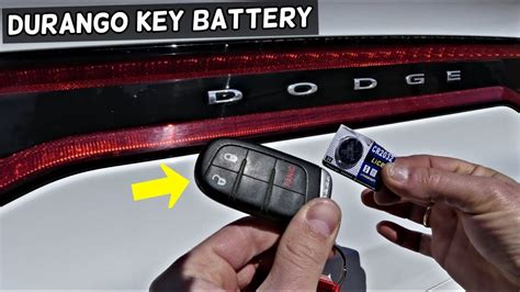 Replacing Battery In Dodge Durango Key Fob