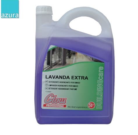 Detergente Higienizante Perfumado Lavanda Extra Glow Pro Litros