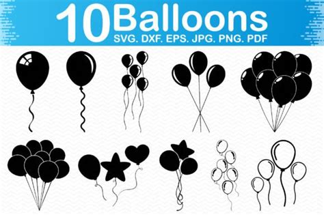 Balloons Clipart Graphic By Blueflex Creative Fabrica