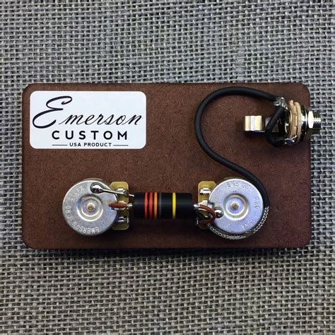 Emerson Les Paul Jr Prewired Kit Tone Merchants