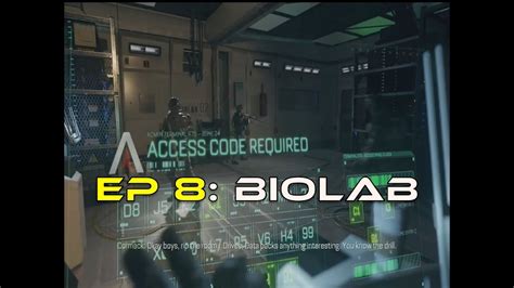 Ps Fps Biolab Advanced Warfare Story Ep Youtube