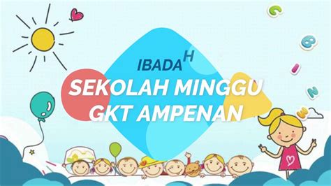 Ibadah Sekolah Minggu GKT Ampenan 14 Juni 2020 YouTube