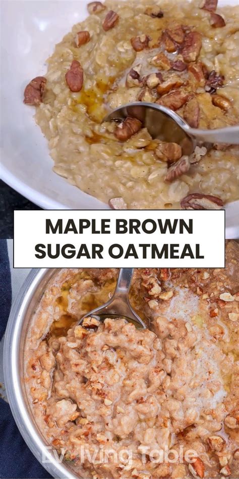 Maple Brown Sugar Overnight Oats Overnight Oats Recipe Easy Overnight Oats Recipe Healthy