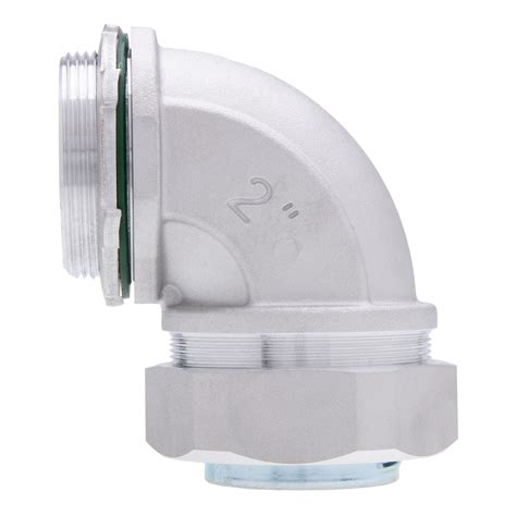 Liquid Tight 90 Degree Connector 2 Aluminum NSI Industries