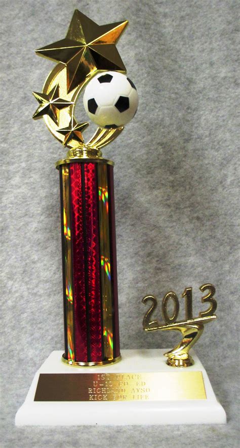 Soccer Trophy With Images Soccer Trophy Trophies Trophy