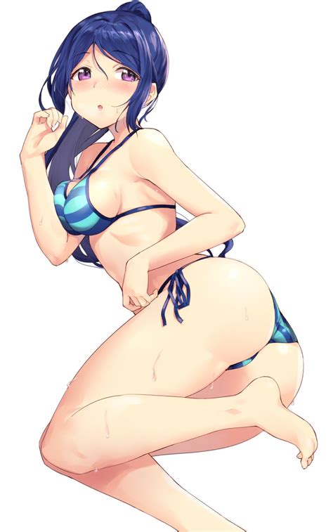 Hiromochi Hiro39ra1 Love Live Sunshine Matsuura Kanan Ass Bikini