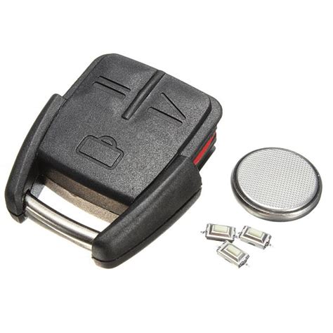 3 Button Remote Key Fob Case Shell Diy Repair Kit For Vauxhall Opel Vectra Omega Opel