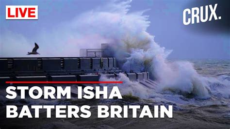 Uk Hit By Storm Isha Thousands Without Power Flights And Trains