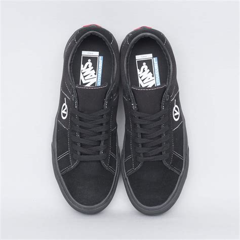 Vans Saddle Sid Pro Shoes Black Black White Slam City Skates