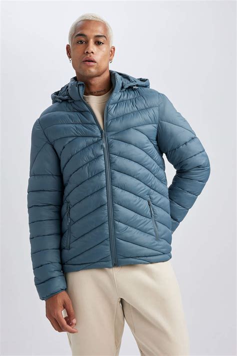 Blau Herren DeFactoFit Slim Fit Jacke 2789925 | DeFacto