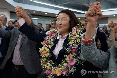 당선인 인터뷰 전진숙 북구를 광주의 심장으로 연합뉴스