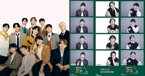 K Pop Group Seventeen Photo Strips Available At Life4Cut Photo Booths