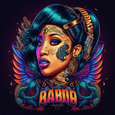 Cardi B - Fake A.I. Generated Album Cover Concepts | Behance | Album ...