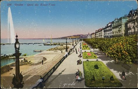 GENÈVE 1900 Quai des Eaux Vives Kaufen auf Ricardo