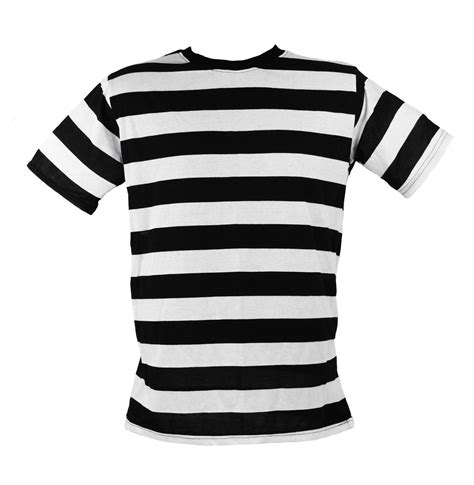 Men S Black And White Striped Shirt Long Sleeve Long Sleeve Shirt