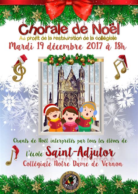 Chorale De Noël École Saint Adjutor Mairie De Vernon