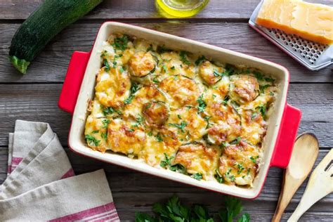 Gratin de courgettes et pommes de terre Un plat simple et délicieux