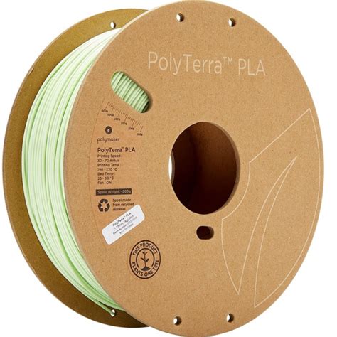 Polymaker Polyterra Pla Vert Menthe Mint Mm Kg