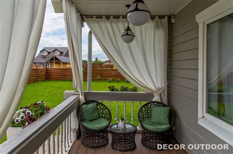 Уличные шторы для веранды и беседки « DECOR OUTDOOR Outdoor Bed ...