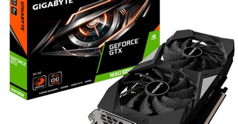 GIGABYTE NVIDIA GEFORCE GTX 1660 SUPER OC 6G GDDR6 WINDFORCE