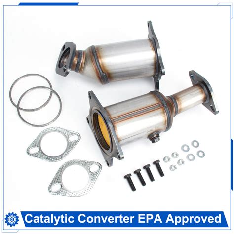 Pair Of Both Catalytic Converter Bank 1 Bank 2 Fits Ford Taurus X 3