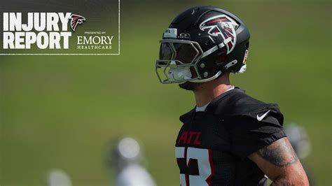 Falcons injury report: Nate Landman returns to practice, 5 starters ...