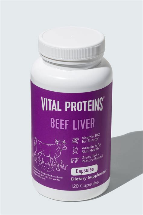 Grass Fed Beef Liver Capsules - Vital Proteins