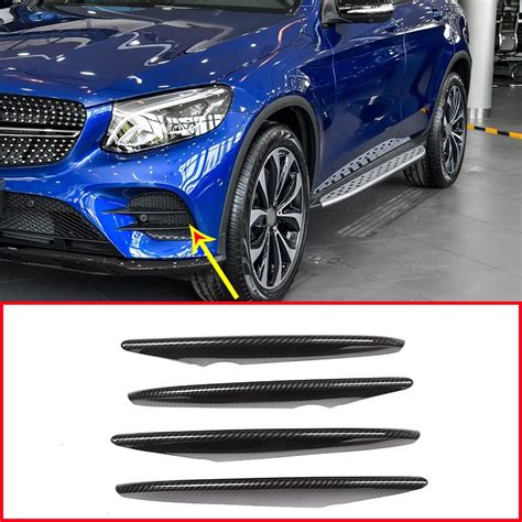 Carbon Fiber For Mercedes Benz Glc Class X253 2017 2018 Car Abs Chrome