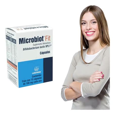 Microbiot Fit C Psulas Bifidobacterium Lactis Bpl