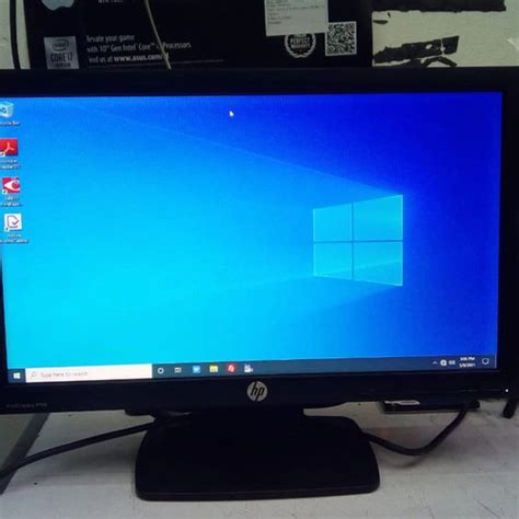 Jual Monitor Led Hp Wide In Mulus Vga Mulus Second Bergaransi Mulus