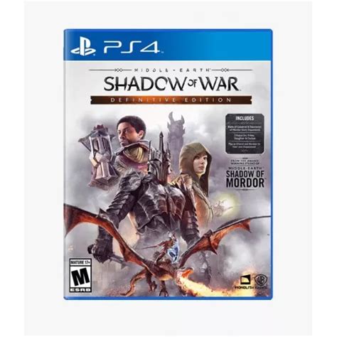 Middle Earth Shadow Of War Definitive Edition Ps4