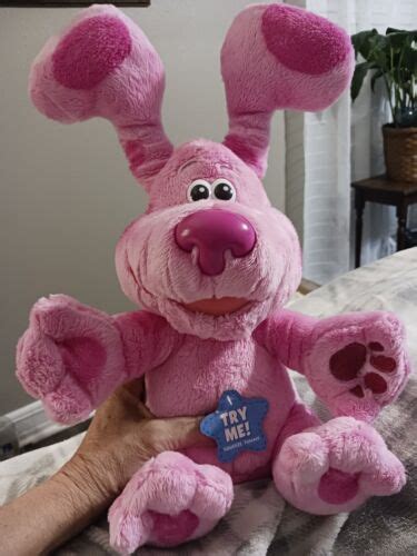 Blue S Clues And You Talking Peek A Boo Magenta Inch Plush Nwob